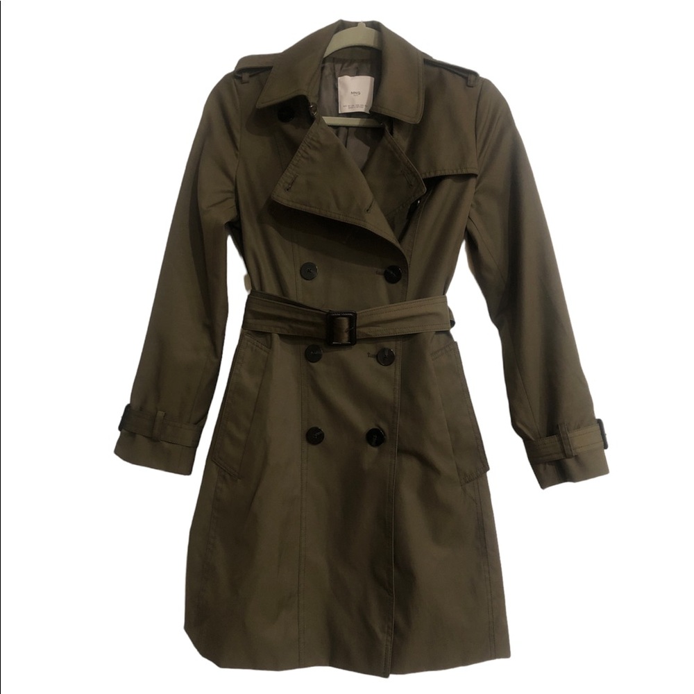 Mango Double breasted trench coat